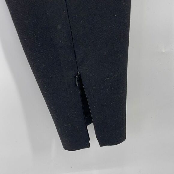 Classiques Entier Women's Dress Pants Zipper Trouser Office Pleated Black Size 4 - Picture 9 of 12